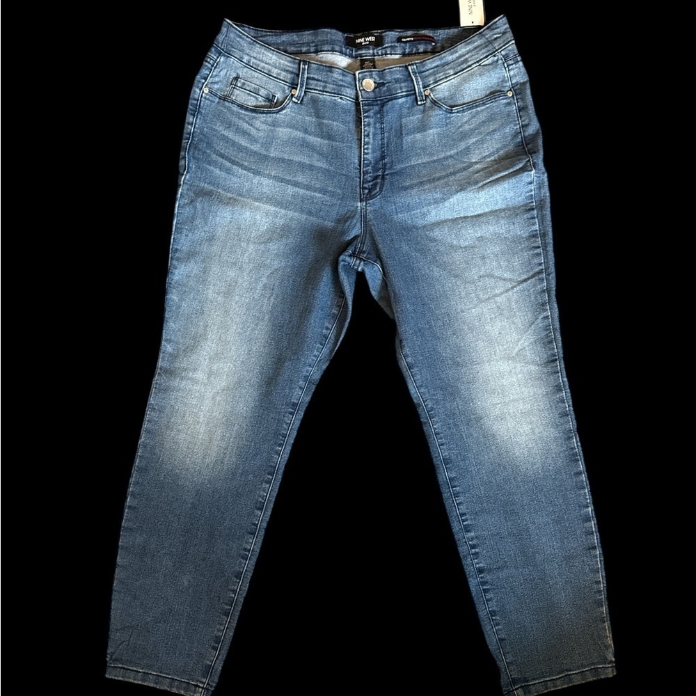 Nine West Light Blue Ankle Jeans